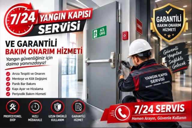 İstanbul Yangın Kapısı Tamir Servisi ve Onarımı, Arızaların Tespiti, Teknik Müdahale ve Güvenli Kullanım